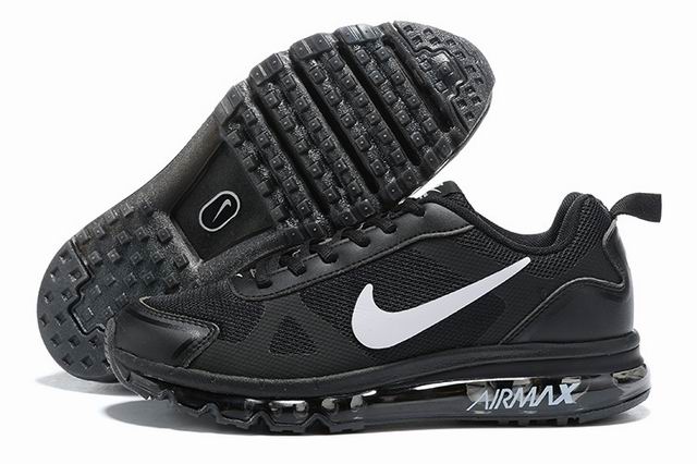 Nike Air Max 2020 Black White Men's Shoes Mesh-04 - Click Image to Close